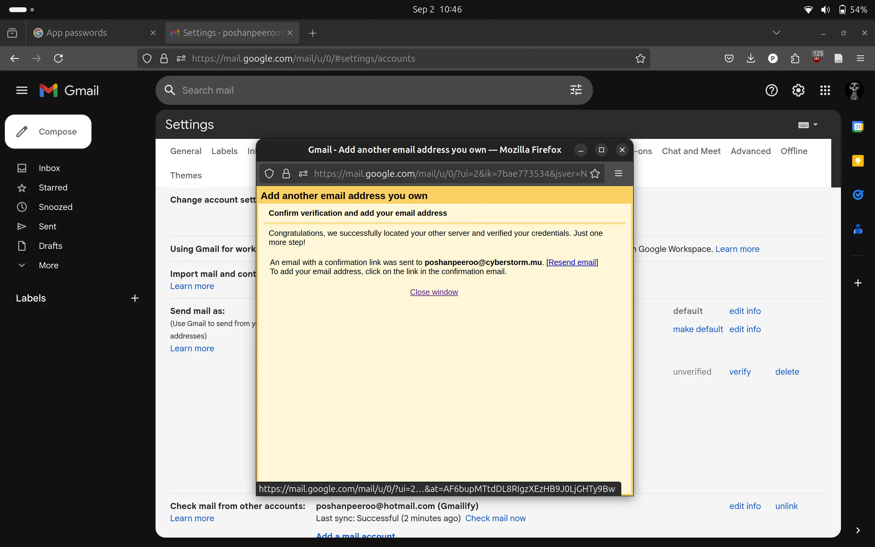Verify Email Address