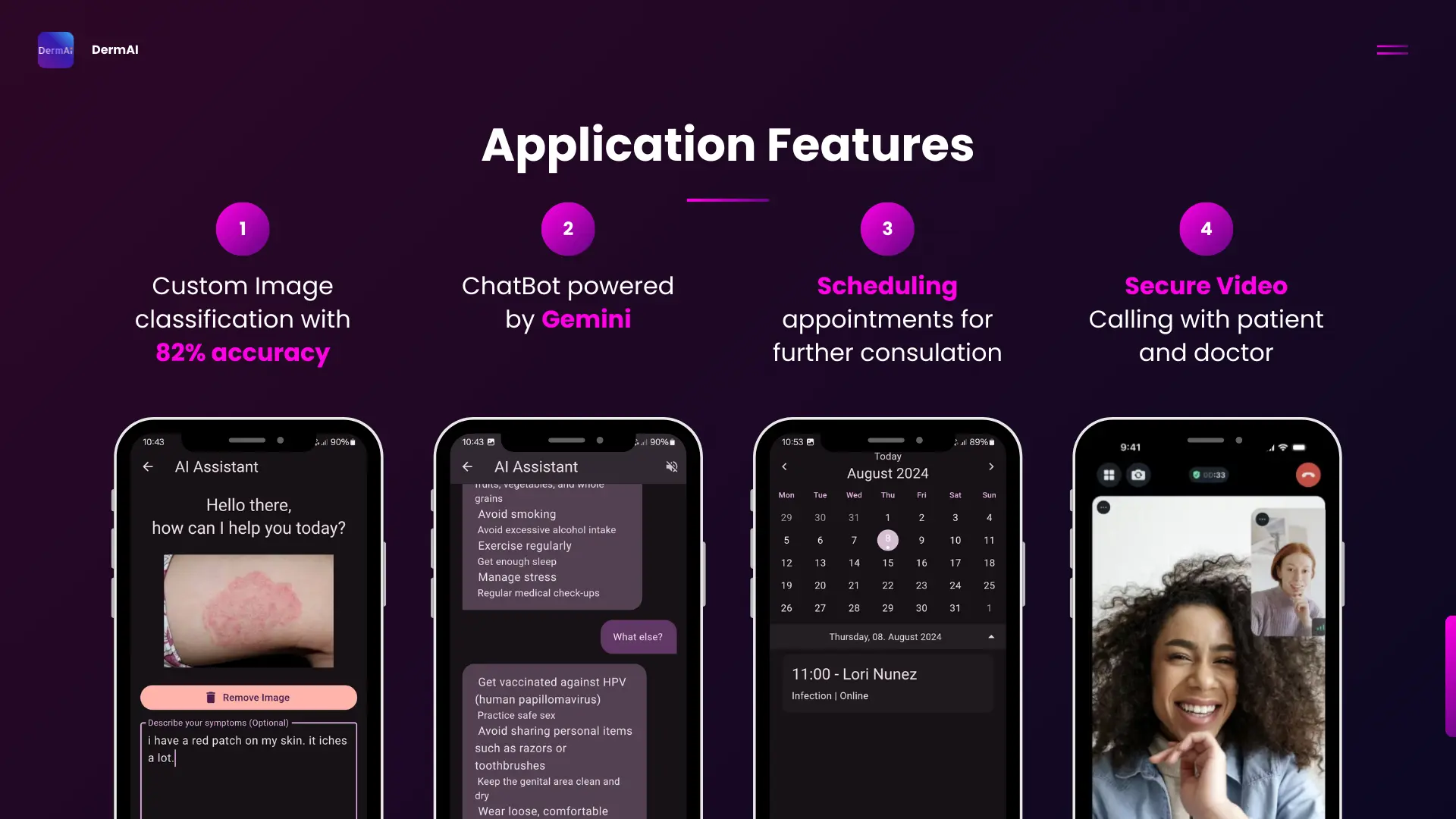 DermAI - Skin Condition Detection and Telemedicine